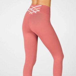 FABLETICS Kessler High-Waisted Strappy 7/8 Leggings | SIZE XL | NWT